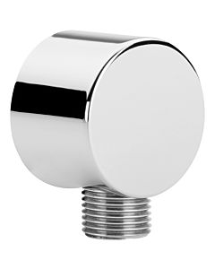 AquaCraft 100 wall connection elbow 2000 /2 inch | 90° angle chrome-plated brass | Wall connection shower head | Shower connection wall connection piece | High-quality shower accessories Bathroom &amp; shower